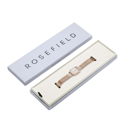 שעון ROSEFIELD רוזפילד לאישה דגם OWGMG-O59 לוח לבן תמונה 6