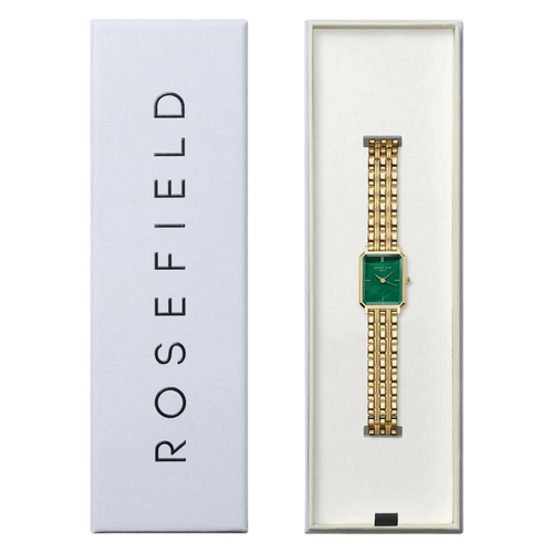 שעון ROSEFIELD רוזפילד לאישה דגם OEGSG-O79 לוח ירוק כהה תמונה 4