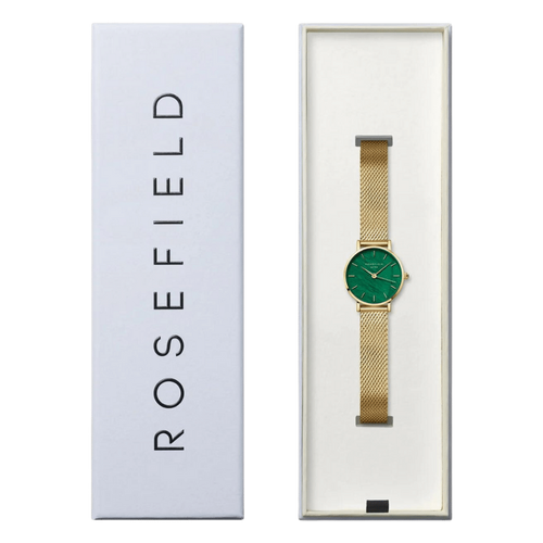 שעון ROSEFIELD רוזפילד לאישה דגם OWRSR-SE72 לוח ירוק כהה תמונה 4