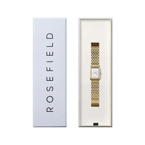 שעון ROSEFIELD רוזפילד לאישה דגם HWGSG-H01 לוח לבן תמונה 4