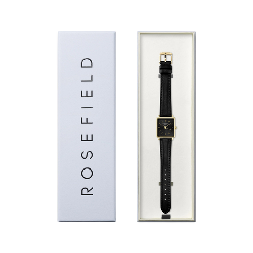 שעון ROSEFIELD רוזפילד לאישה דגם QBBLG-Q53 לוח שחור תמונה 4