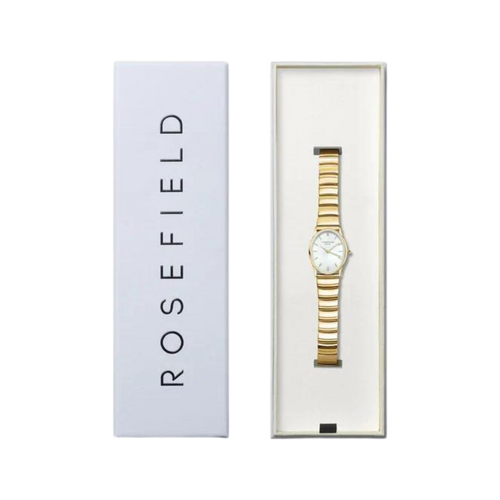 שעון ROSEFIELD רוזפילד לאישה דגם OVWGSG-OV16 לוח לבן פנינה תמונה 3