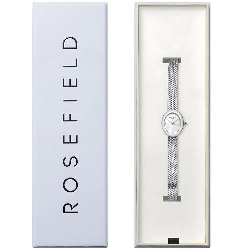 שעון ROSEFIELD רוזפילד לאישה דגם MWSMS-M05 לוח לבן פנינה תמונה 4