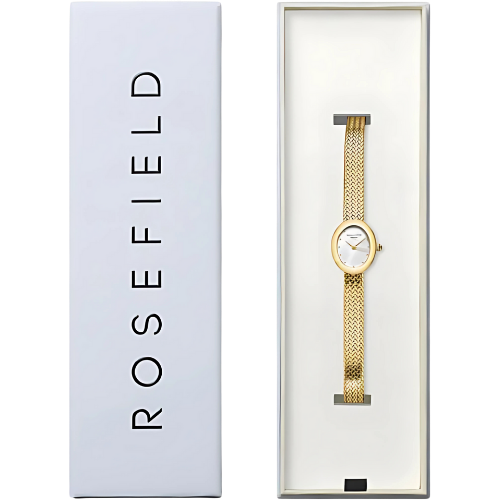 שעון ROSEFIELD רוזפילד לאישה דגם MWGMG-M02 לוח לבן פנינה תמונה 4