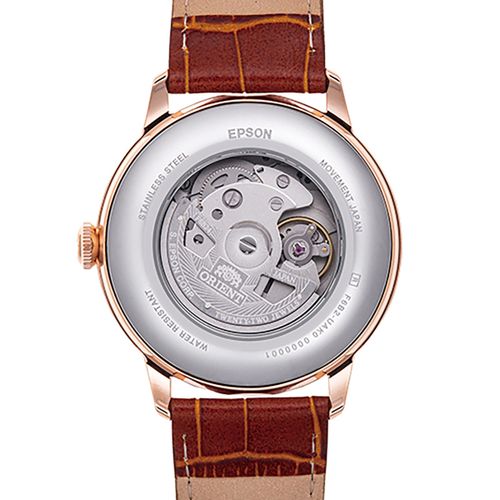 שעון ORIENT אוריינט RA-AK0801S30B מסדרת Bambino Version 9 Sun & Moon תמונה 3