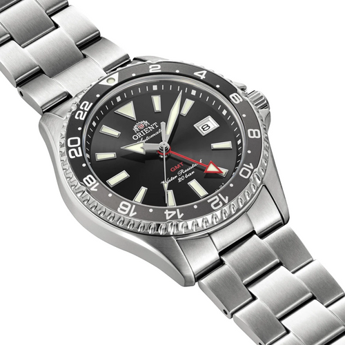שעון ORIENT אוריינט RA-BC0001B30B מסדרת Mako GMT תמונה 2