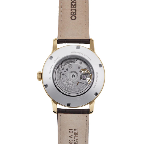 שעון ORIENT אוריינט RA-AS0010S30B מסדרת Sun & Moon Open Heart תמונה 3