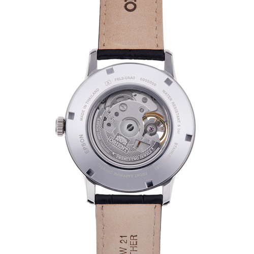 שעון ORIENT אוריינט RA-AS0011S30B מסדרת Sun & Moon Open Heart תמונה 4