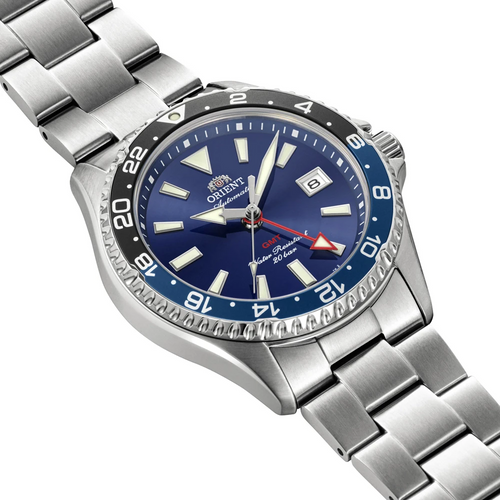 שעון ORIENT אוריינט RA-BC0003L30B מסדרת Mako GMT תמונה 2