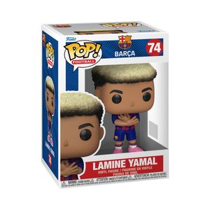 בובת פופ כדורגל ברצלונה לאמין יאמאל - Funko Pop Football FC Barcelona Lamine Yamal #74
