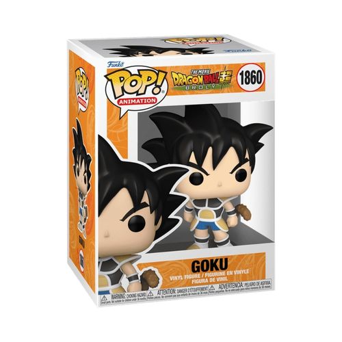בובת פופ דרגון בול גוקו ילד בשריון סאייג'ין - Funko Pop Dragon Ball Super Broly Kid Goku #1860
