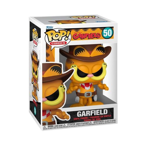 בובת פופ גארפילד קאובוי - Funko Pop Comics Garfield #50