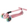 קורקינט מתקפל עם גלגלים מאירים צבע כחול Globber Primo Foldable Lights