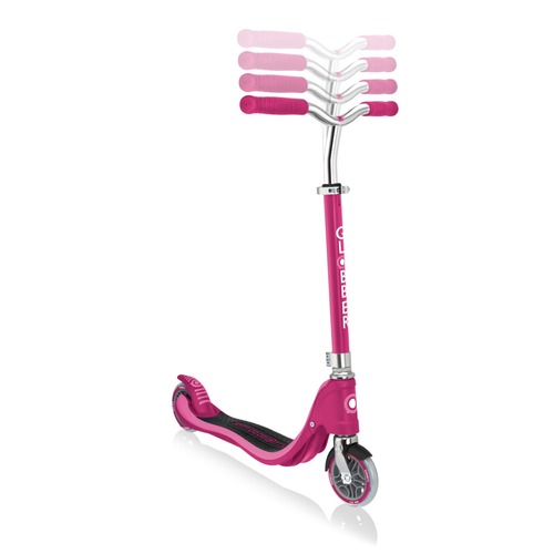 קורקינט חצי פעלולים צבע אדום רובי Globber Flow 125