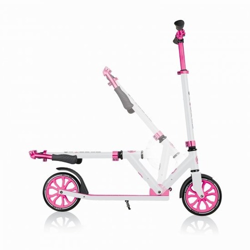 קורקינט מתקפל צבע ורוד לבן Globber NL 205