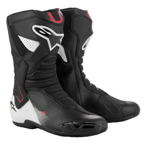 מגפי רכיבה אלפינסטארס ALPINESTARS SMX-6 V3 BTS שחור/אדום/לבן