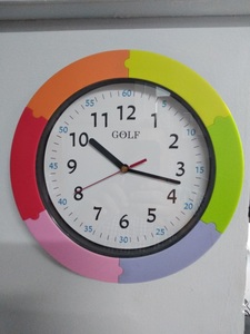 שעון קיר GOLF לחדר ילדים