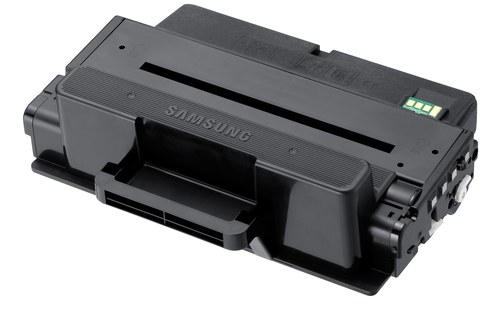 מחסנית טונר שחור מקורית Samsung MLT-D205L (205L) - המחסנית בלבד, זווית צד