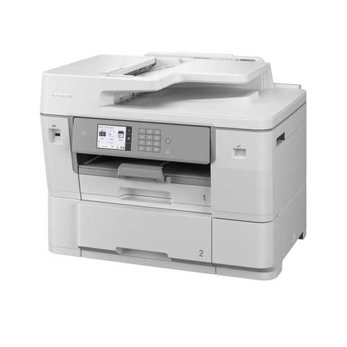 מדפסת הזרקת דיו A3 משולבת Brother MFC-J6959DW – מבט אלכסוני משמאל