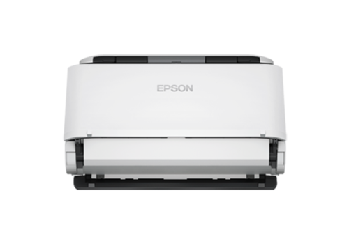 סורק A3 עם מזין Epson WorkForce DS-30000, מבט חזית כשהמגשים סגורים