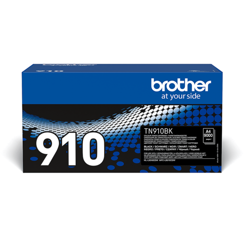 מחסנית טונר שחור מקורית Brother TN-910BK - חזית האריזה