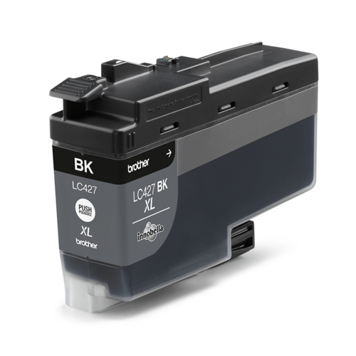 מיכל דיו מקורי שחור Brother LC427XL - המחסנית עצמה, מבט אלכסוני מהצד