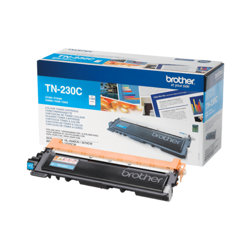 טונר ציאן מקורי Brother TN-230C - מחסנית עם אריזה