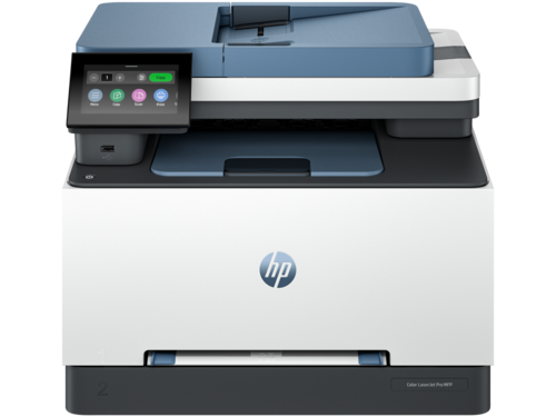 מדפסת לייזר צבעונית משולבת HP Color LaserJet Pro MFP 3302fdw – מבט ישר מלפנים