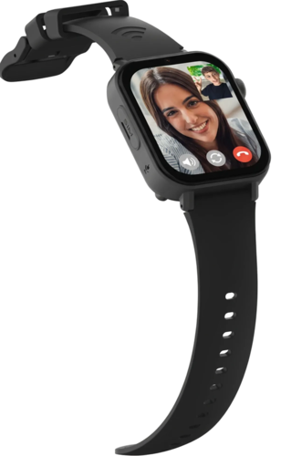 שעון טלפון חכם לילדים דגם PRIME עם תשלום NFC - שחור