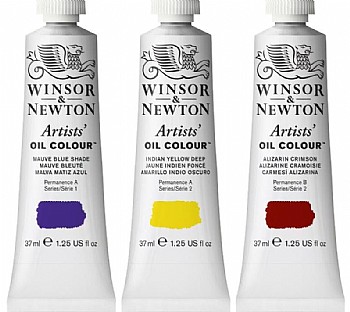 צבעי שמן ארטיסט WINSOR&NEWTON 37ml