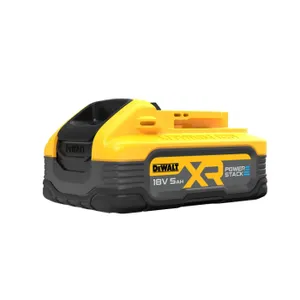 סוללה 18V/20V מסידרת POWERSTACK בקיבולת DCBP518 5.0AH תוצרת DEWALT