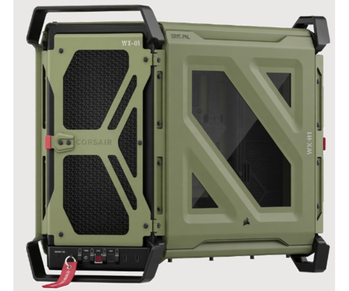 מארז | Corsair WARTHOG OLIVE DRAB Mid Tower Case
