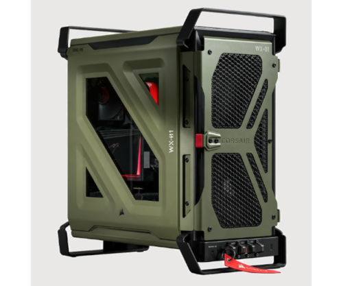 מארז | Corsair WARTHOG OLIVE DRAB Mid Tower Case