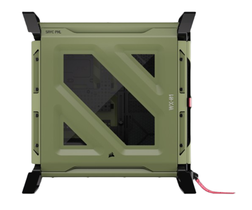 מארז | Corsair WARTHOG OLIVE DRAB Mid Tower Case