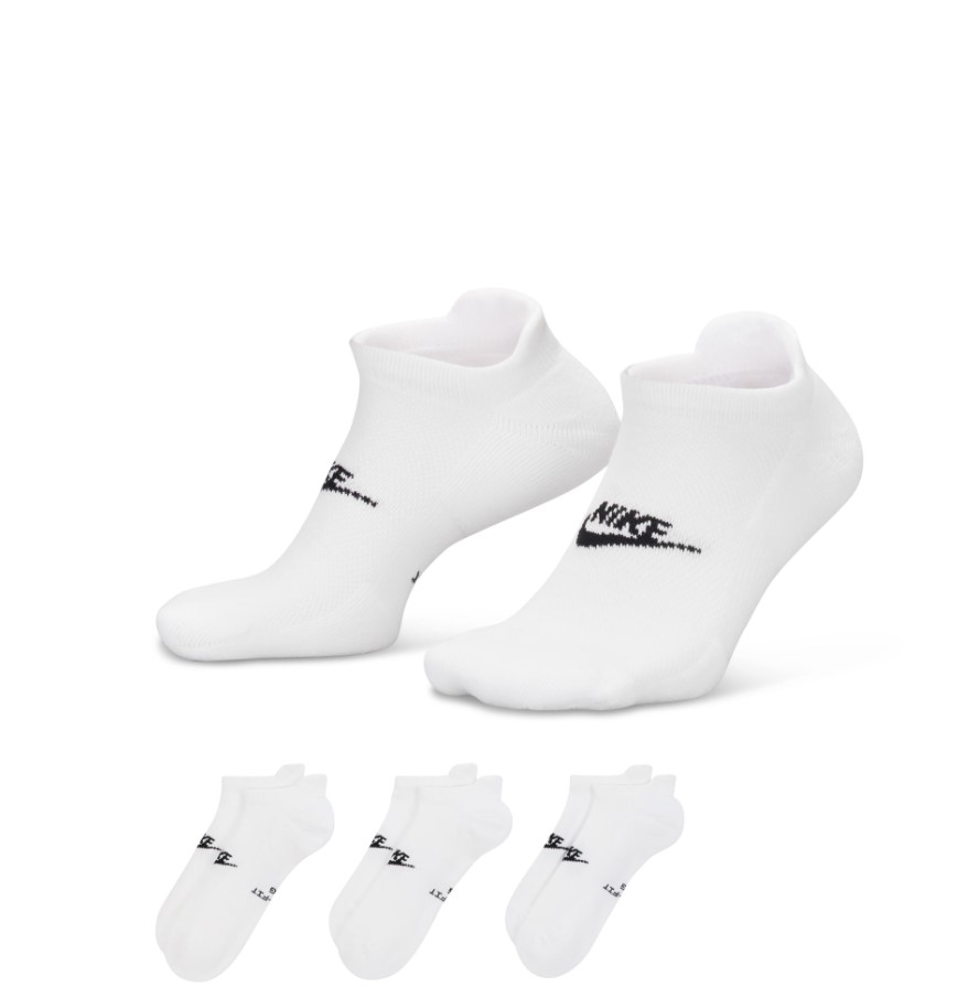 גרבי נייק  Nike Everyday Elevated No-Show Socks | שלישייה
