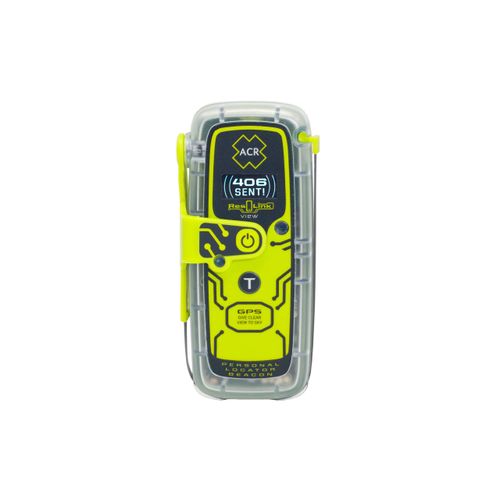 משואת הצלה אישית ACR ResQLink View עם שידור מצוקה לווייני בתדר 406MHz ומערכת GPS ו-Galileo