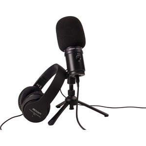 קיט לשידור חי Zoom ZUM-2 Podcast Mic Pack USB