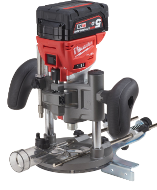 רוטר / טרימר נטען לעץ Milwaukee M18 FTR-0X 18V FUEL במזוודה - גוף בלבד EN