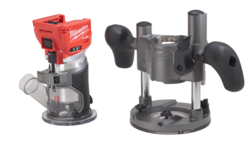 רוטר / טרימר נטען לעץ Milwaukee M18 FTR-0X 18V FUEL במזוודה - גוף בלבד EN