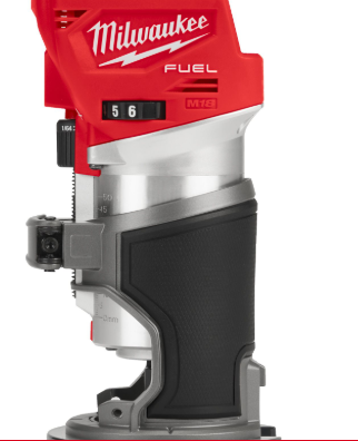 רוטר / טרימר נטען לעץ Milwaukee M18 FTR-0X 18V FUEL במזוודה - גוף בלבד EN