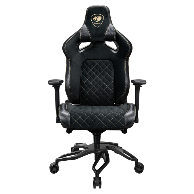 כיסא גיימינג COUGAR TITAN PRO V2 GOLD – עד 160 ק"ג