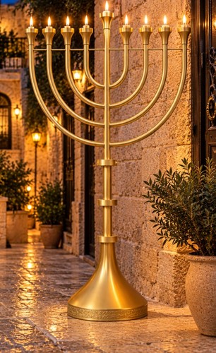 חנוכיה בית כנסת ענק