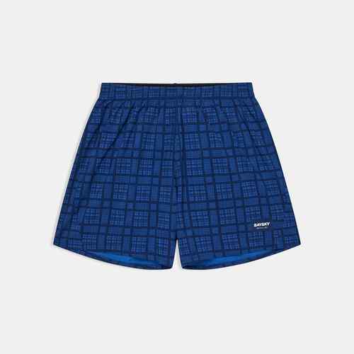 מכנסי ריצה Checker pace shorts 5'' Blue