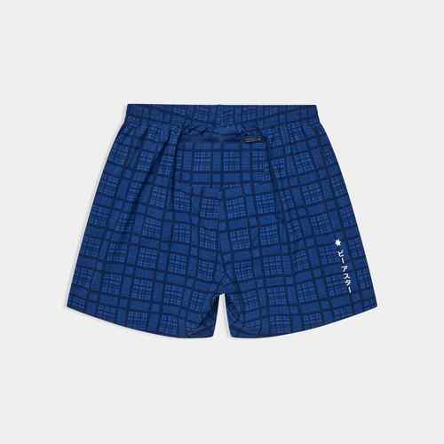מכנסי ריצה Checker pace shorts 5'' Blue