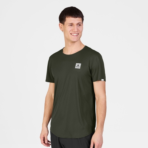 חולצת ריצה Clean flow t-shirt Green