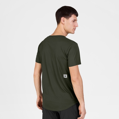 חולצת ריצה Clean flow t-shirt Green
