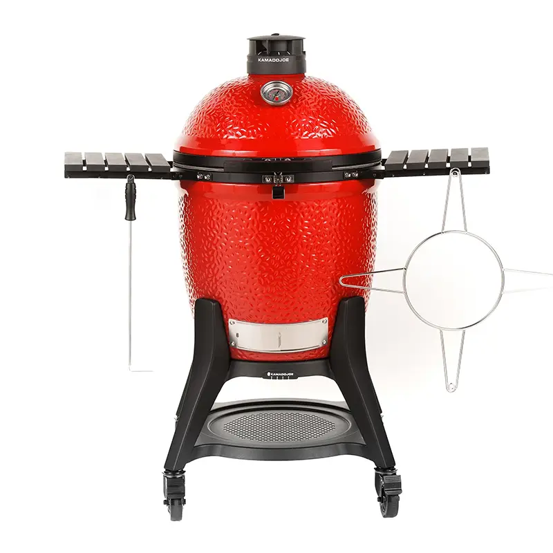גריל פחמים קרמי ומעשנה Classic Joe III – KAMADO JOE