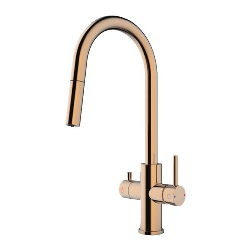 מערכת מים חכמה E-WATER Oasis – ברז מונו MONO רוז גולד