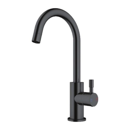 מערכת מים E-WATER Focus – ברז דנובה DANOBA שחור מט