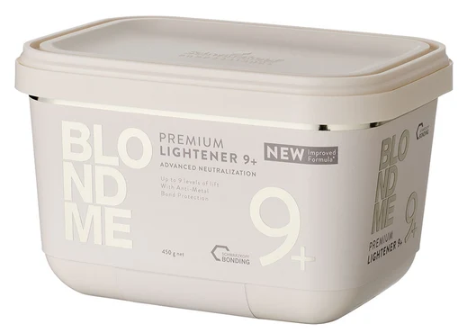 אבקת הבהרה מקצועית BLONDME Premium Lightener 9+ שוורצקופף – 450 גרם